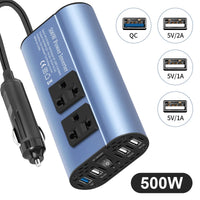 Convertisseur 12V 220V Voiture Allume-Cigare 400 W 500 W USB