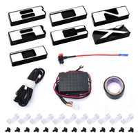 Emblème Calandre Lumineux Ford Bronco 2021-2022 Lettres LED