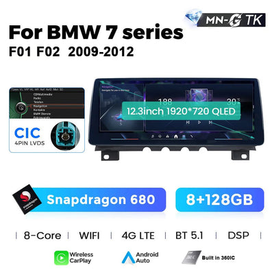 Autoradio Android BMW Série 7 F01 F02