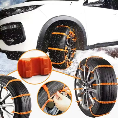 Chaînes à Neige Voiture Serre-Câbles Réutilisables 10 ou 20