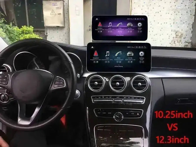 Autoradio Android 14 Mercedes-Benz GLC X253, C et Classe V W446 W447 2015-2018 Écran 12,8 pouces CarPlay DSP