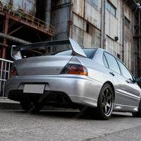Becquet de Coffre Mitsubishi Lancer 2003-2008 Style Course Sport Aileron Arrière Fixe