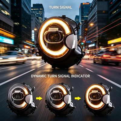 Phares LED MINI Cooper R56 R57 R58 2007-2013