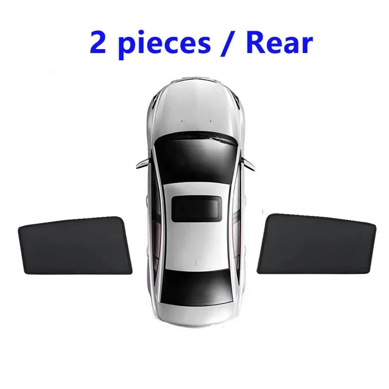 Pare-Soleil Magnétique Maille Porsche Cayenne E3 2019-2025