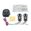 Alarme Voiture 12V Vibration Télécommande Universelle