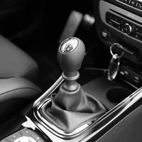 Pommeau de Vitesse Dacia Duster, Dokker et Lodgy Boîte Manuelle 6 Vitesses + R, Simili Cuir et Zinc