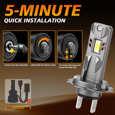 Ampoules LED H1 H7 Peugeot Expert 2016-2023