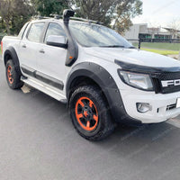 Élargisseurs d'Ailes Ford Ranger T6 T7 2012-2018 Style Poche 9 Pouces Noir Mat, Jeu de 6 Pièces