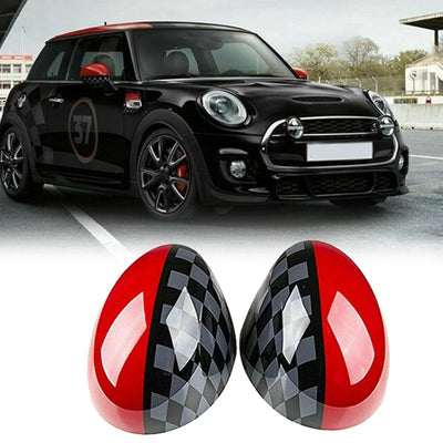 Coque de Rétroviseur Mini Cooper F55 F56 F60 Damier