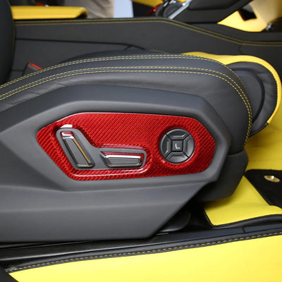 Boutons de Siège Carbone Lamborghini Urus 2018-2023