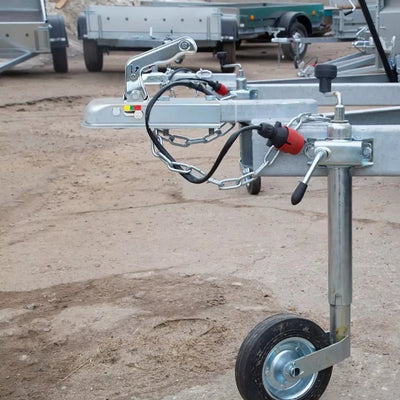 Attelage de Remorque Acier Pressé 750 kg 50 mm