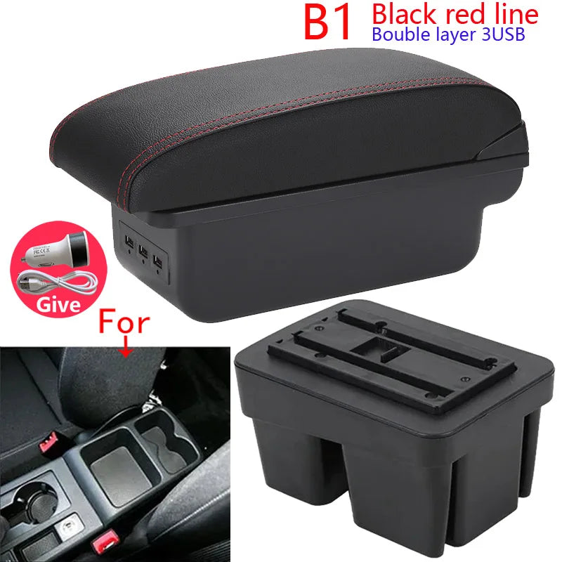 Accoudoir Volkswagen Golf 7 2014-2019 Console Centrale avec Rangement 3 USB