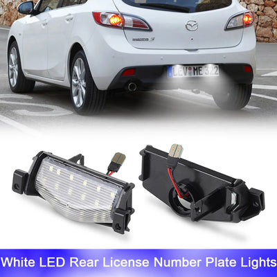 Éclairage de Plaque LED Mazda 2 et Mazda 3 Canbus