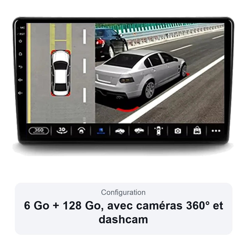 Autoradio CarPlay Citroën C4 Grand Picasso 2006-2013 Android Écran Tactile