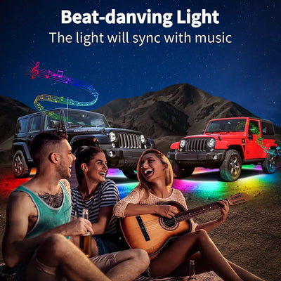 Éclairage d'Ambiance Néon RGB Dreamcolor Sous Caisse