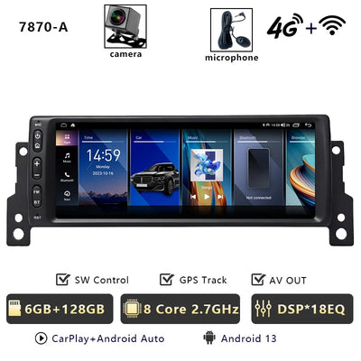 Autoradio CarPlay Sans Fil MINI Cooper S R50 R52 R53