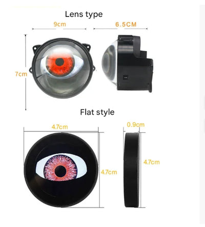 Phares LED Œil du Diable 3 Pouces 6 Modes Dynamiques