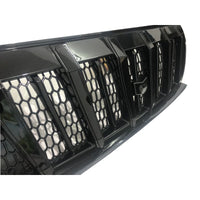Calandre Avant Nid d'Abeille Barres Verticales Hyundai Tucson 2021-2023 Argent ou Noir