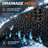 Chaussettes à Neige Textile Épaisses Anti-Usure Voiture et SUV