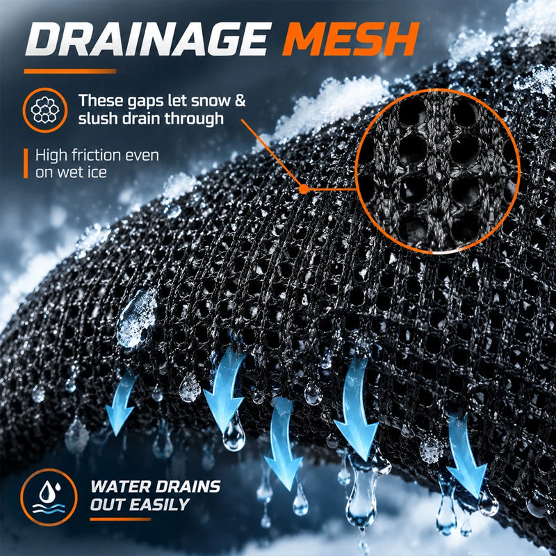 Chaussettes à Neige Textile Épaisses Anti-Usure Voiture et SUV