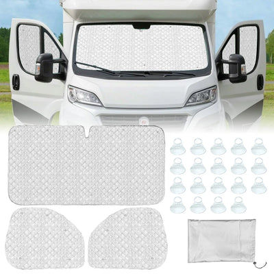 Pare-Soleil Pare-Brise Camping-Car Fiat Ducato 2006-2022