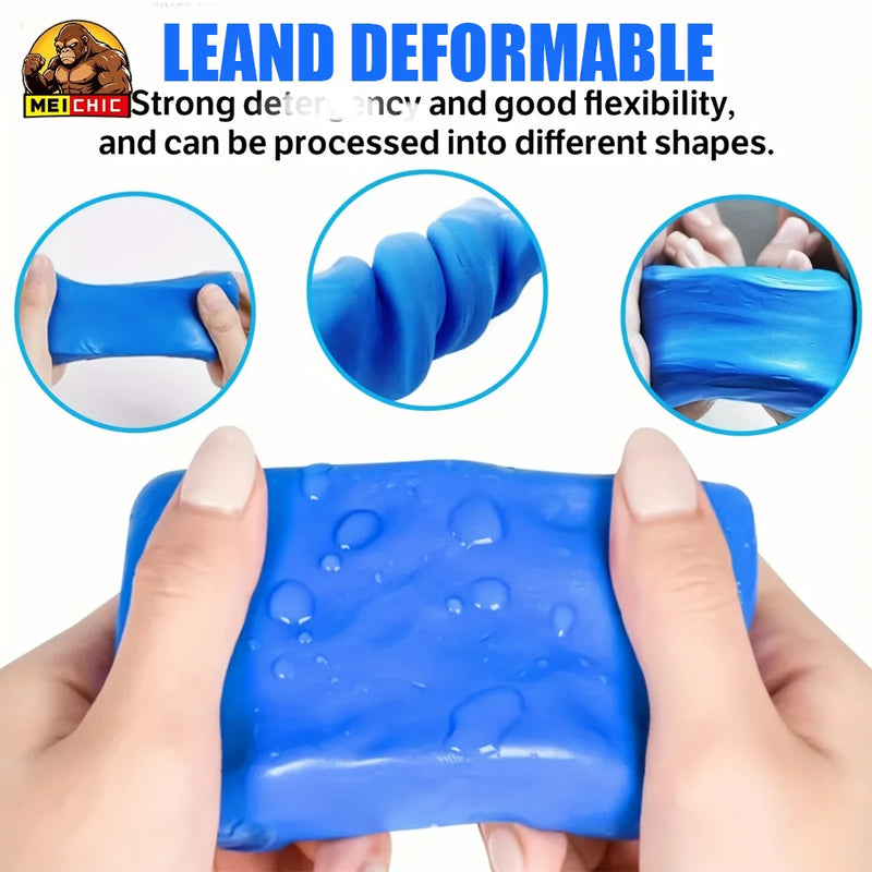 Barre d'Argile de Décontamination Carrosserie Lot de 2 x 50 g