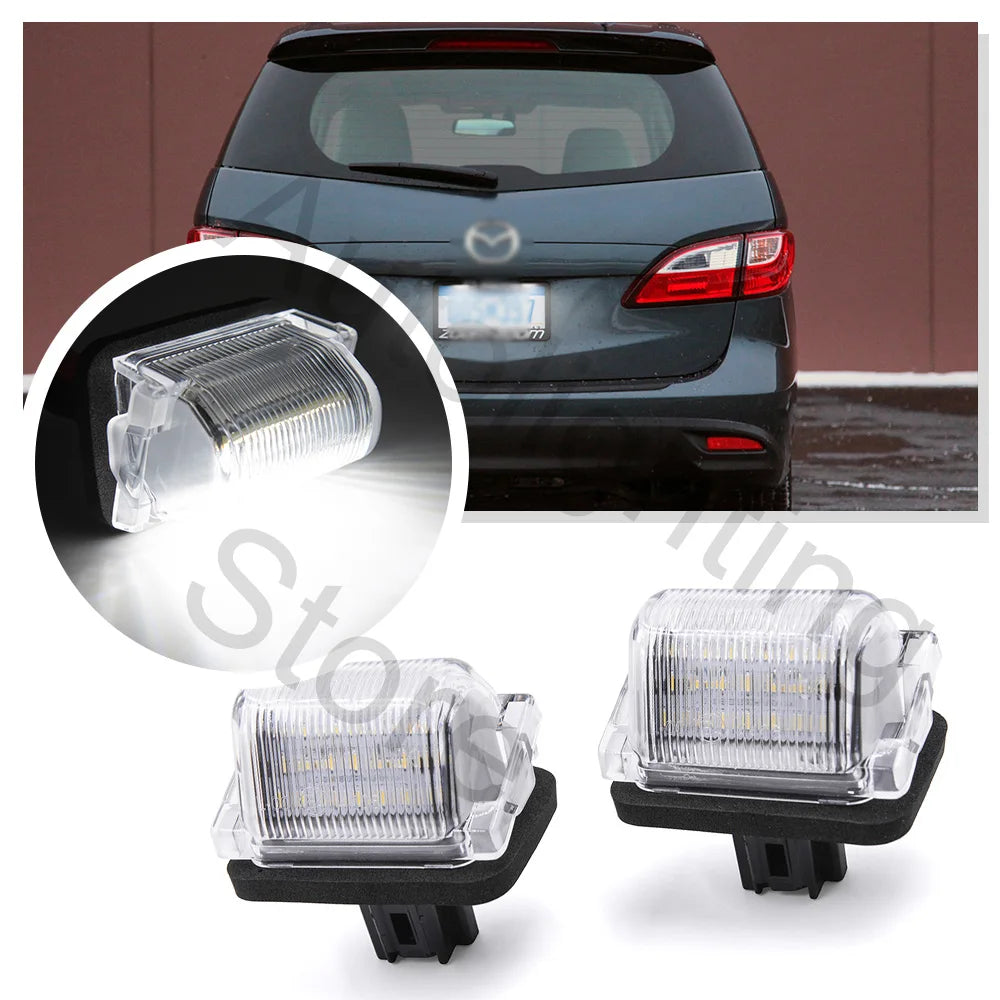 Éclairage de Plaque LED Mazda 5 et CX-9 Canbus
