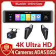 Dashcam Miroir 12 Pouces 4K Sony IMX415 4 Canaux