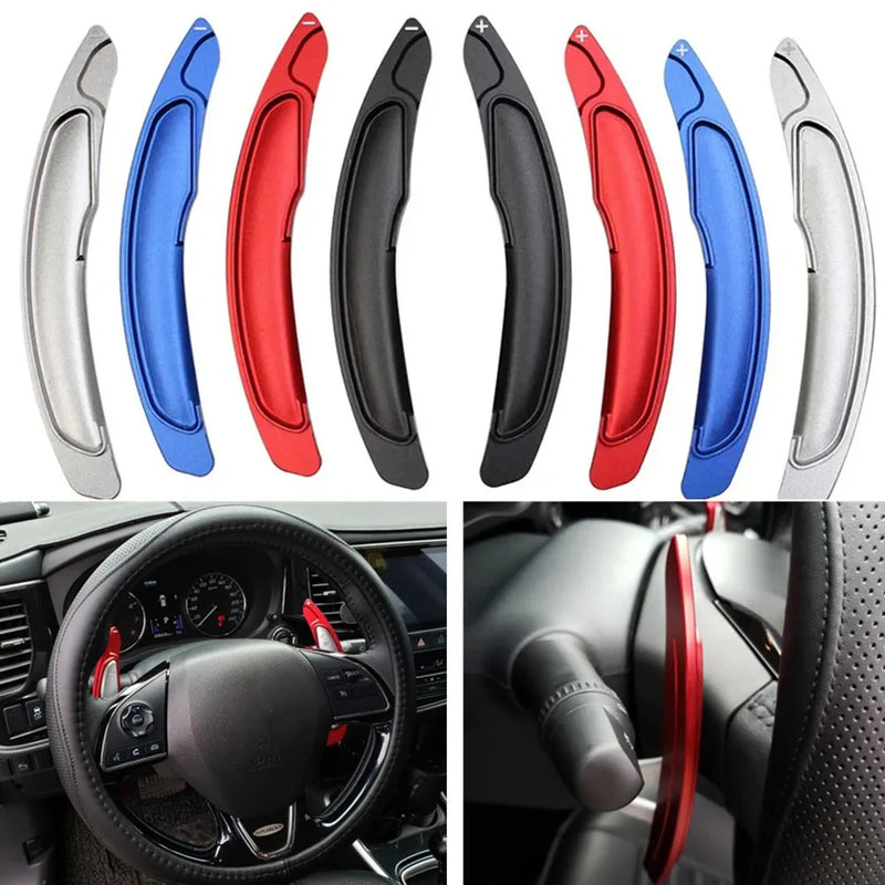 Steering Wheel Paddle Shifters Mitsubishi Lancer Evo X Outlander 2008-2016 Aluminum