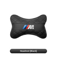 Appuie-Tête et Coussin Lombaire BMW E90 G80 M3 M5 — vue de trois quarts