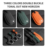 Coque de Clé Peugeot Citroën Suédine Clé Repliable ou Fixe 3 Touches