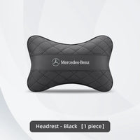 Appuie-Tête et Coussin Lombaire Mercedes W205 W203 W206 — vue en situation
