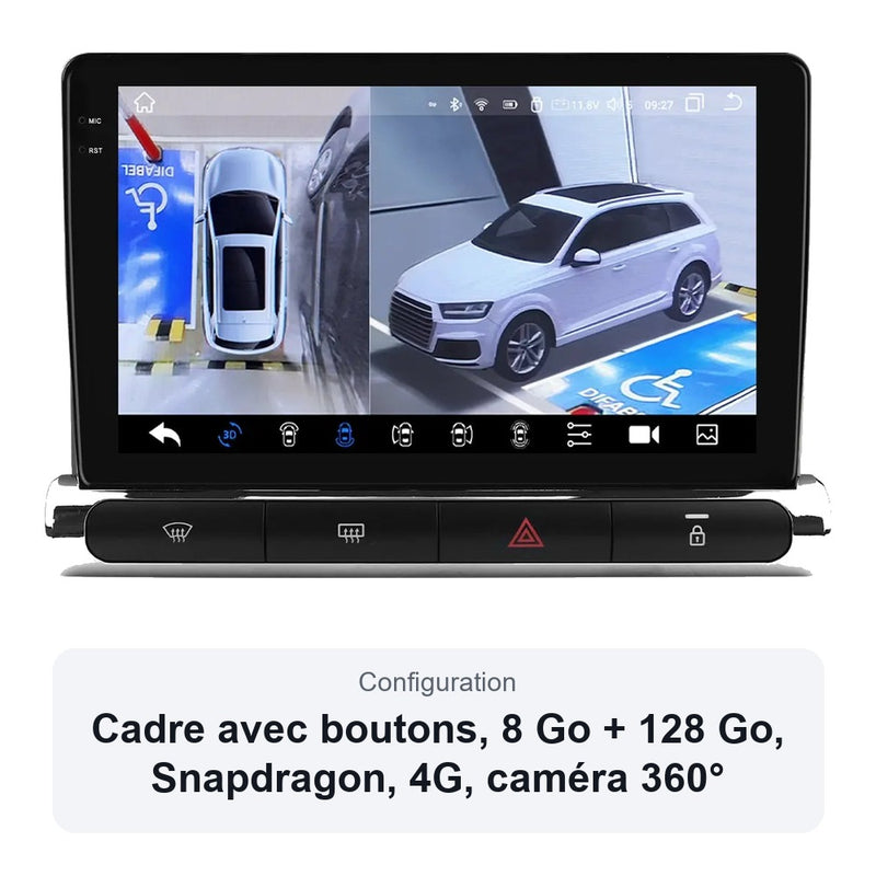 Autoradio CarPlay Citroën C3 C3 Aircross C4 Aircross 2017-2023