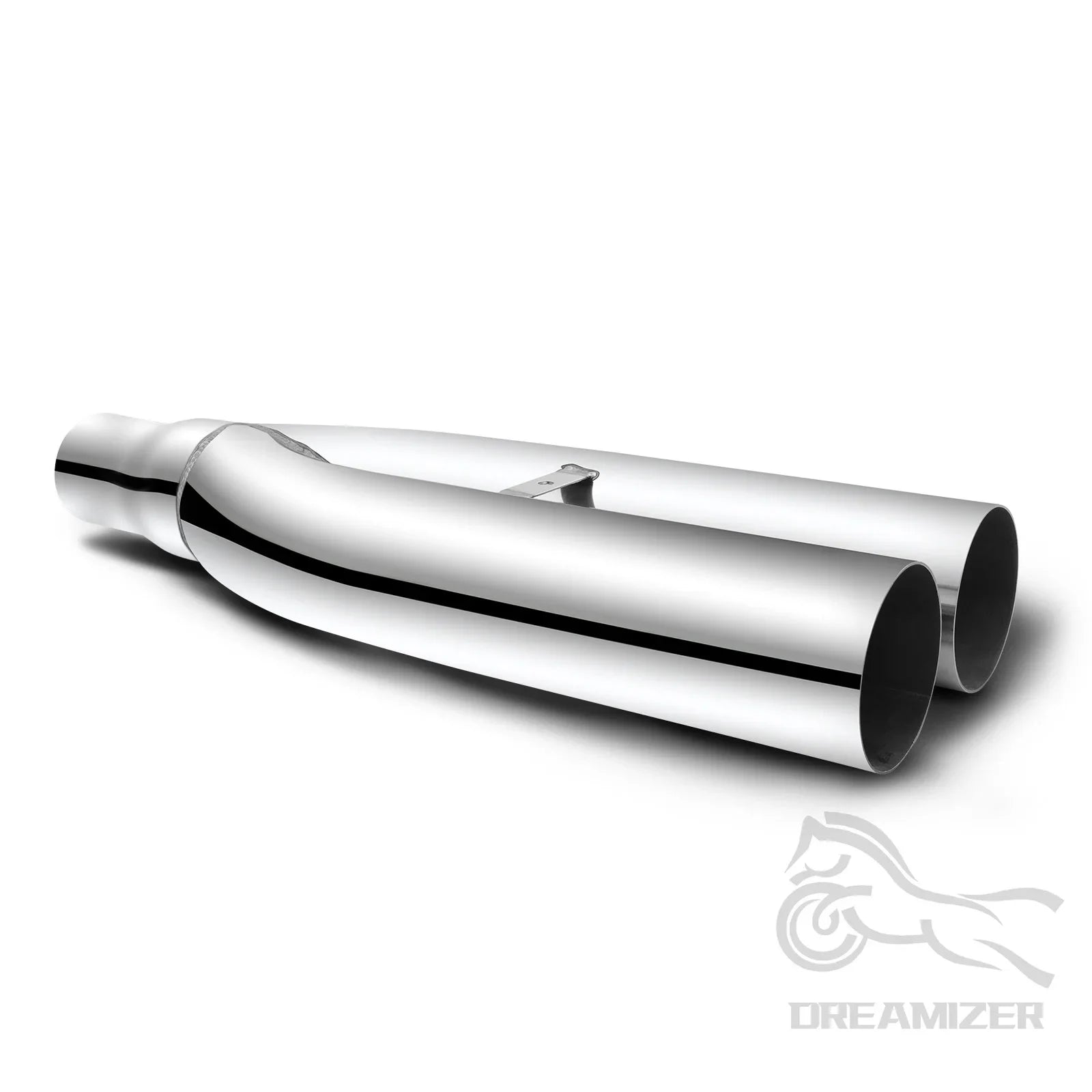 Embout d'Échappement Universel Inox Entrée 63 mm Sortie 76 mm