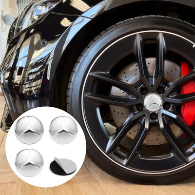 Autocollants Emblème de Moyeu Mercedes AMG 56mm 60mm 65mm
