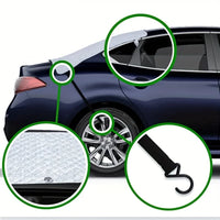 Housse de Protection Lunette Arrière Voiture Anti-Neige 140 x 80 cm