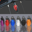 Bouchons de Valve Universels Grenade Aluminium Anti-Poussière