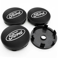 Cache-Moyeux Ford Focus Mondeo Ranger Ecosport 54mm 56mm 60mm — vue de profil