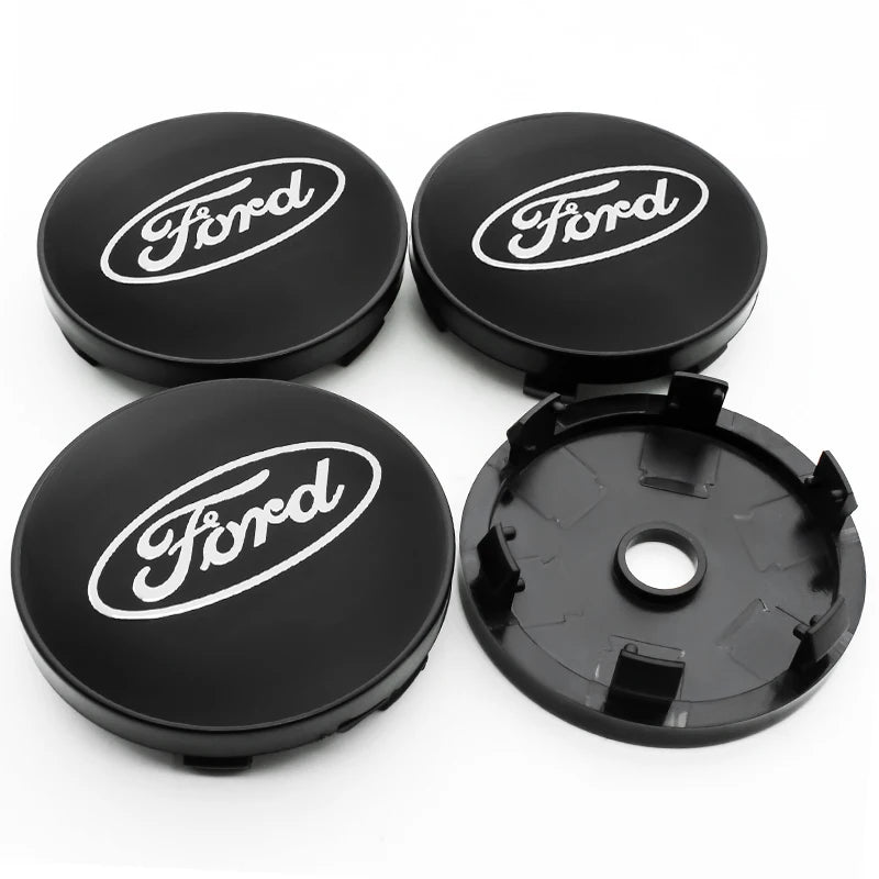 Cache-Moyeux Ford Focus Mondeo Ranger Ecosport 54mm 56mm 60mm — vue de profil