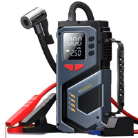 Booster de Batterie Voiture 1000 A 6000 mAh avec Compresseur 150 PSI