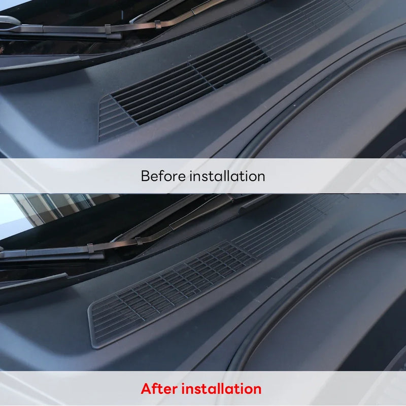 Filet Anti-Insectes Calandre Tesla Model 3 Highland 2025-2026 pour Pare-Chocs Inférieur et Entrée d'Air