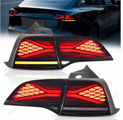 Feux Arrière LED RGB Tesla Model 3 Model Y (2018-2023) Animation