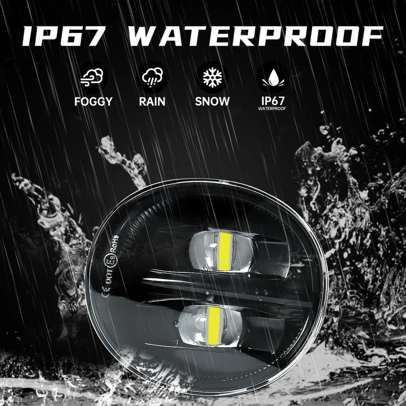 Feux Antibrouillard LED Toyota Hilux 2005-2009 RAV4 2004-2005 Feux de Jour Avant 12V