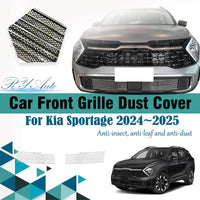 Calandre Kia Sportage NQ5 2024-2025, Filets Anti-Insectes Inox pour Grille Avant, 2 Pièces
