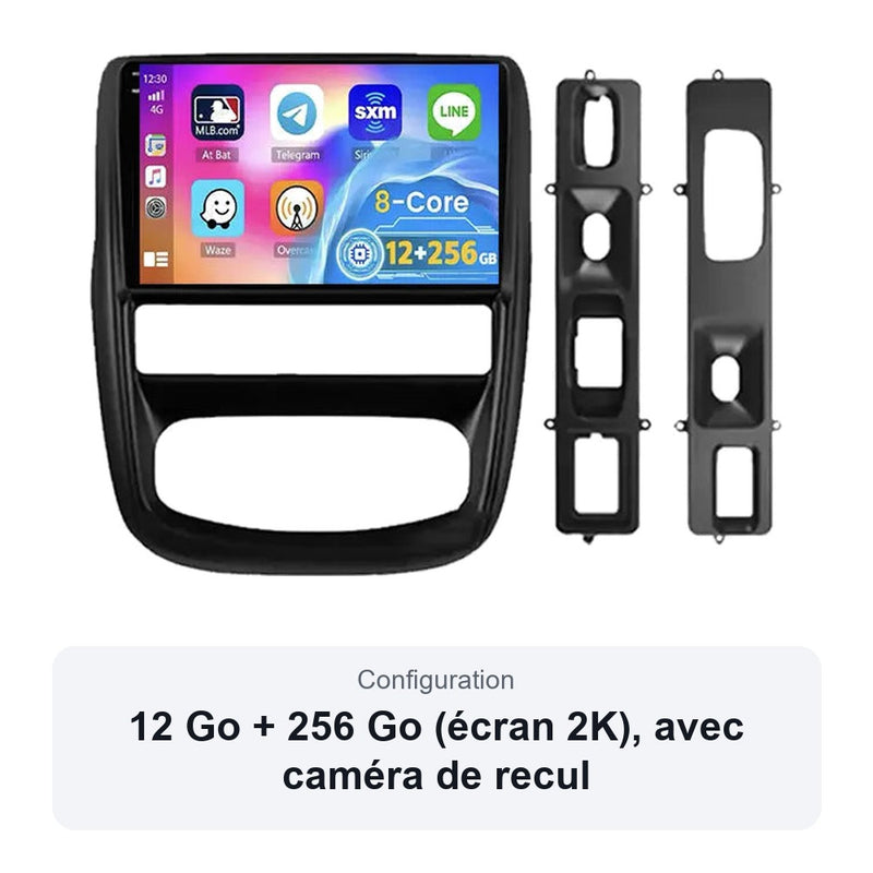 Autoradio CarPlay Dacia Duster 1 2010-2015 Android Écran Tactile