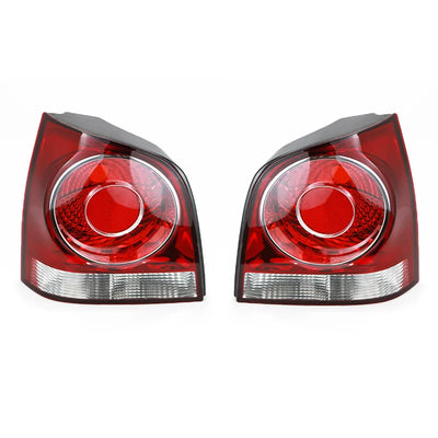 Feux Arrière VW Polo 9N 9N3 Hatchback 2006-2010 Noir Rouge