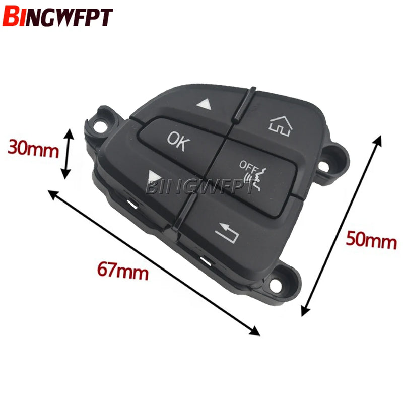Bouton de Commande Multifonction Mercedes Classe C W205 GLC W253 — vue de profil