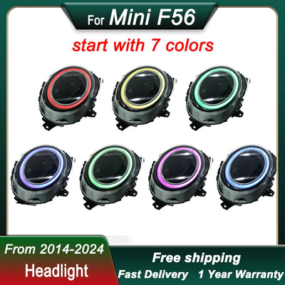 Phares LED Mini Cooper F54 F55 F56 F57 2014-2024