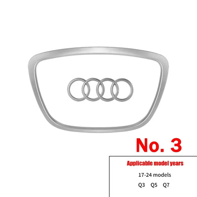 Logo Audi Autocollant 4 Anneaux Électroplaqué A3 A4 Q5