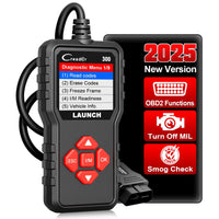 LAUNCH Creader CR300 OBD2 Code Reader with Battery Test